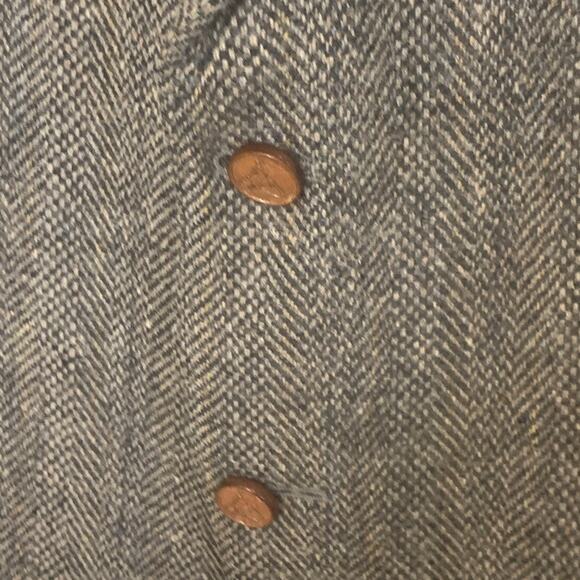 Larry Mahan’s Cowboy Collection Sport Coat Blazer 40R Mens Gray Tweed Ranch - Picture 10 of 12